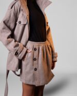 Elite Gray Felt Set – Donne Chic - Image 3