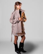 Elite Gray Felt Set – Donne Chic