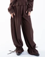 Wide Leg Drawstring Pants – Donne Chic - Image 2